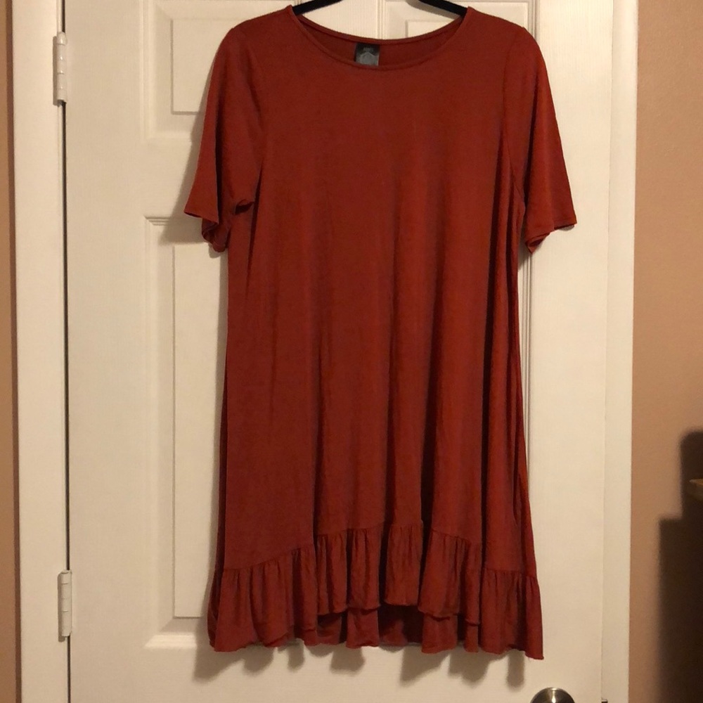 Agnes & Dora Ruffle Hem Tunic